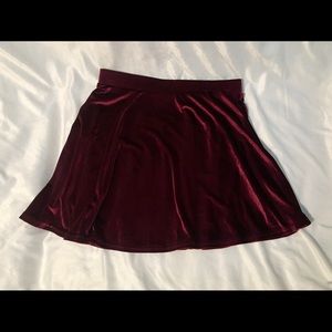 Delias Velvet Skirt